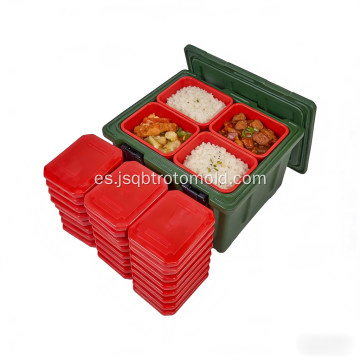 lonchera/contenedor de comida Caja de transporte aislada para bandeja de alimentos